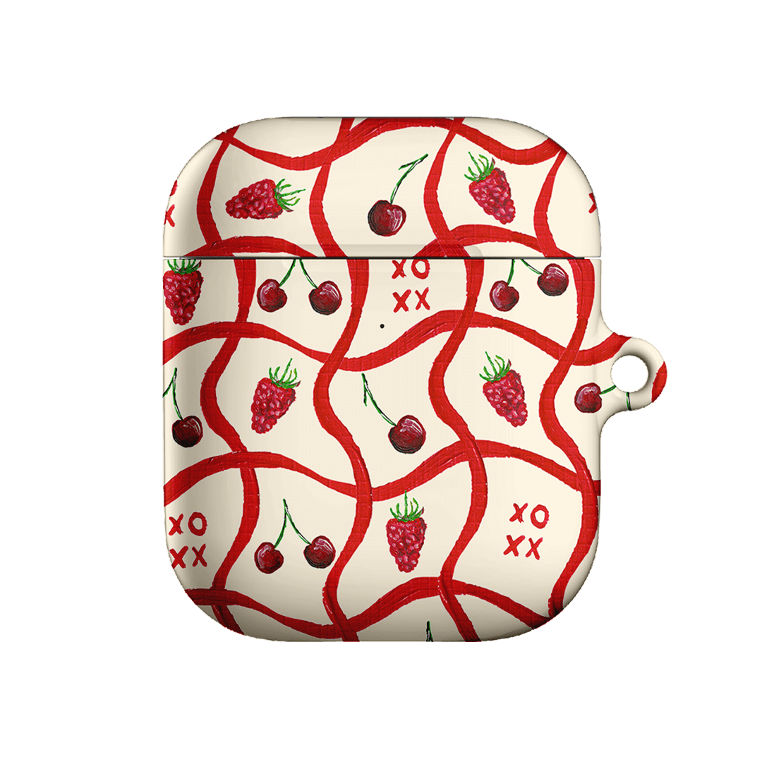 Cherries & Berries AirPods Case AirPods Case 1st Gen by BG. Studio - The Dairy