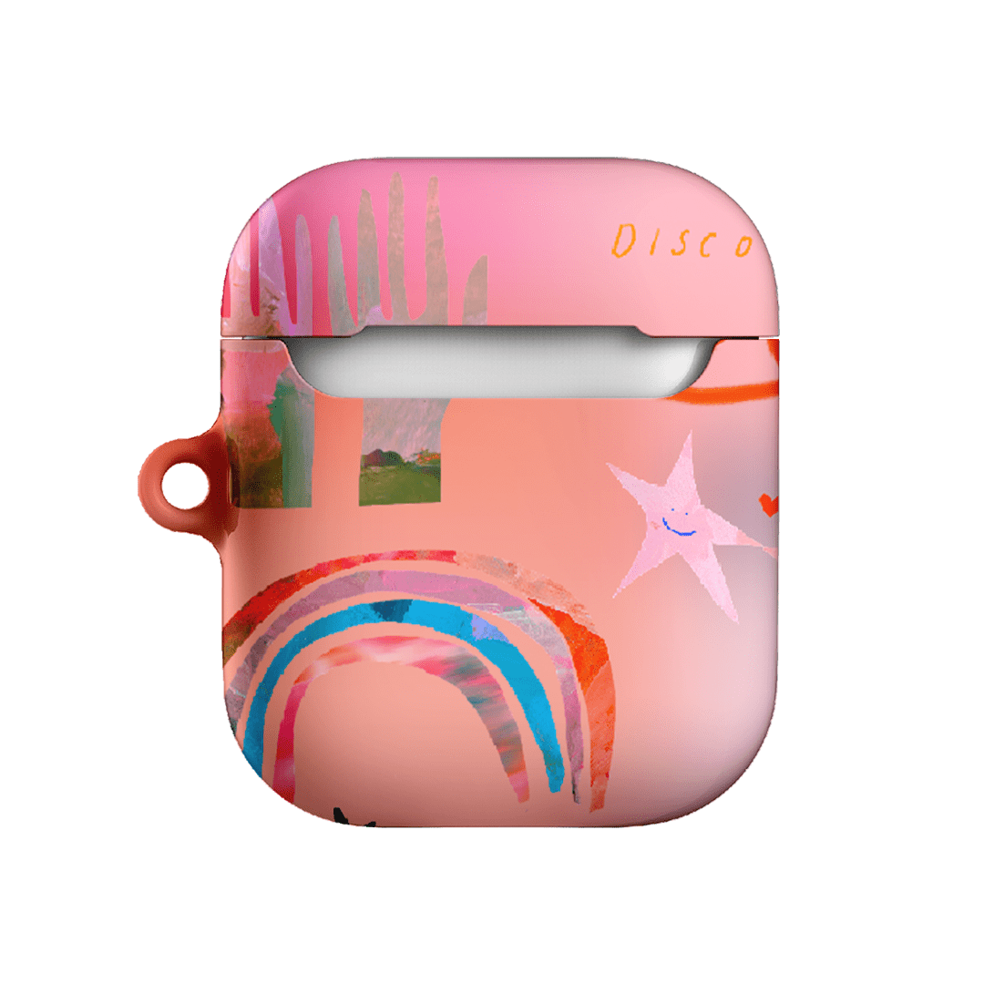 Pink Swan AirPods Case AirPods Case by Kate Eliza - The Dairy