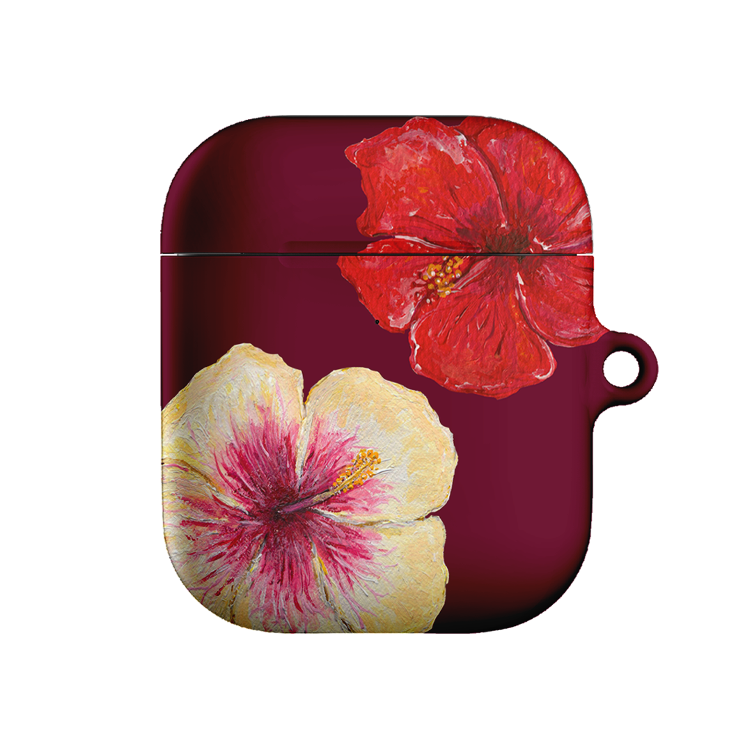 Hibiscus Flower AirPods Case AirPods Case 1st Gen by BG. Studio - The Dairy