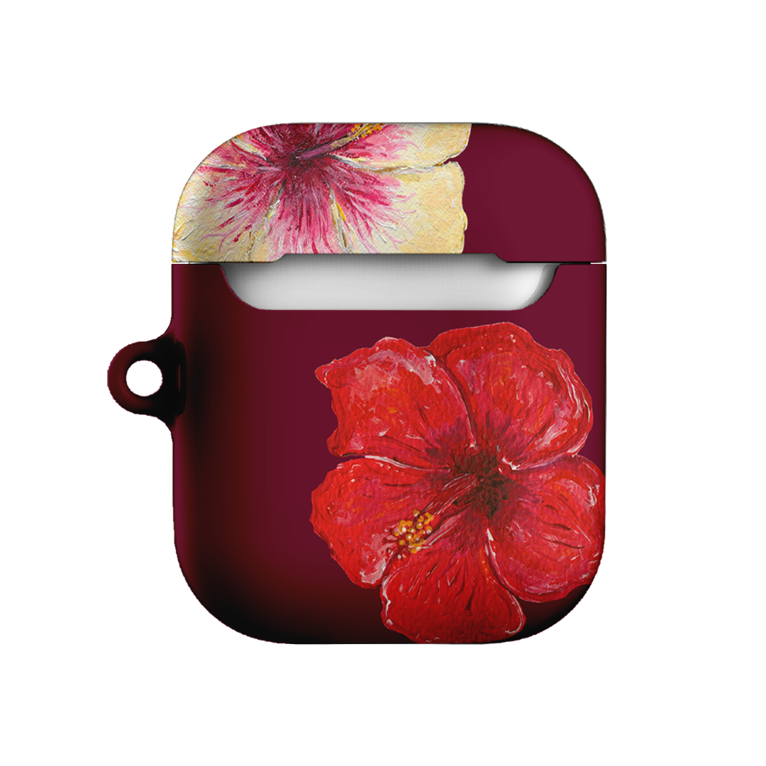 Hibiscus Flower AirPods Case AirPods Case by BG. Studio - The Dairy