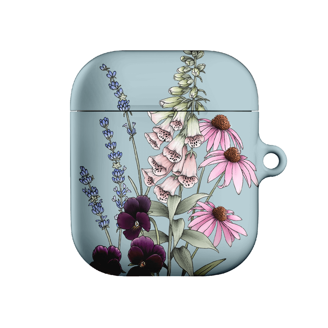 Garden Party Blue AirPods Case AirPods Case 2nd Gen by Typoflora - The Dairy