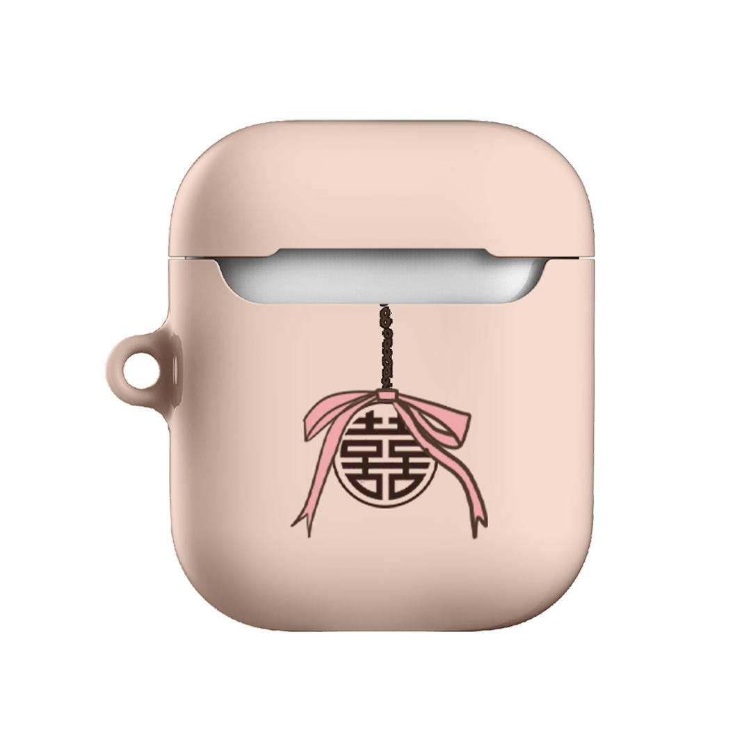 Blossom Snake in Pink AirPods Case