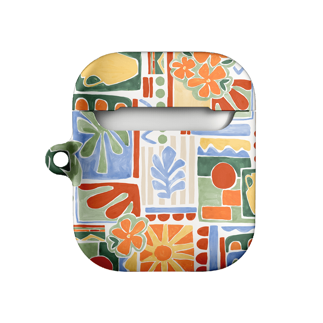 Tropicana Tile AirPods Case AirPods Case by Charlie Taylor - The Dairy