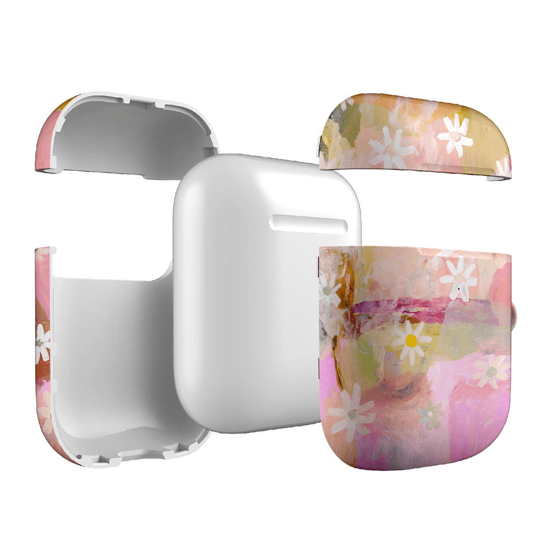 Get Happy AirPods Case AirPods Case by Kate Eliza - The Dairy