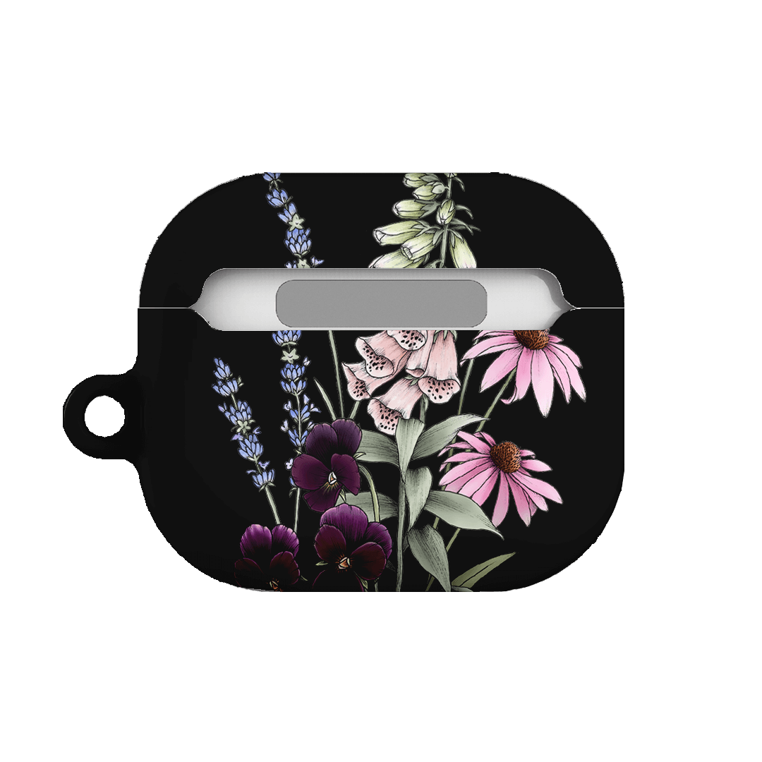 Garden Party Noir AirPods Case AirPods Case by Typoflora - The Dairy