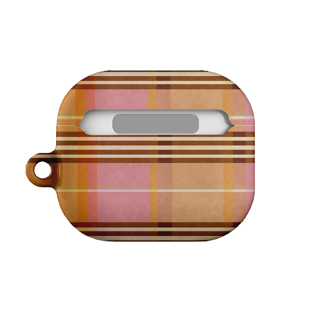 Peachy Plaid AirPods Case AirPods Case by Fenton & Fenton - The Dairy