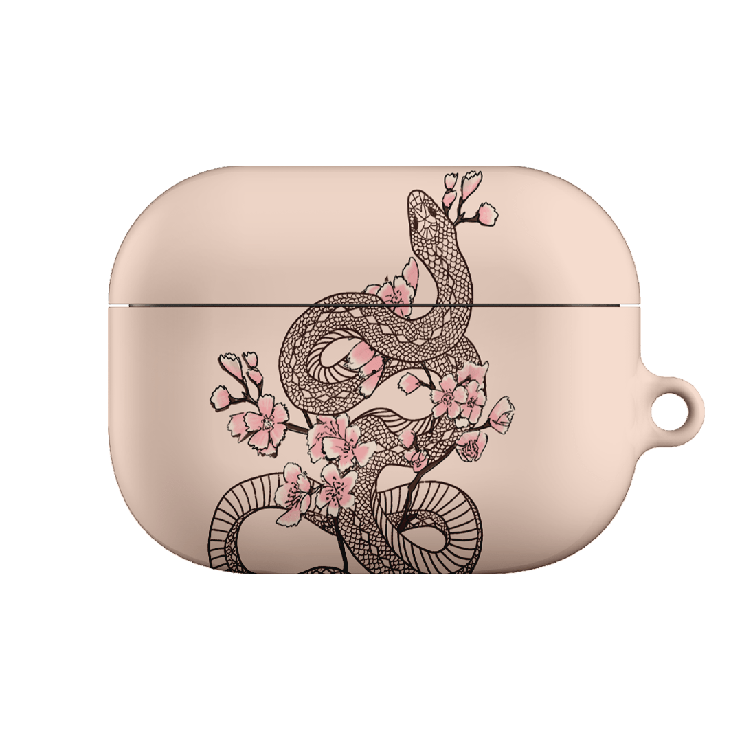 Blossom Snake in Pink AirPods Pro Case