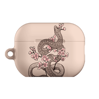 Blossom Snake in Pink AirPods Pro Case