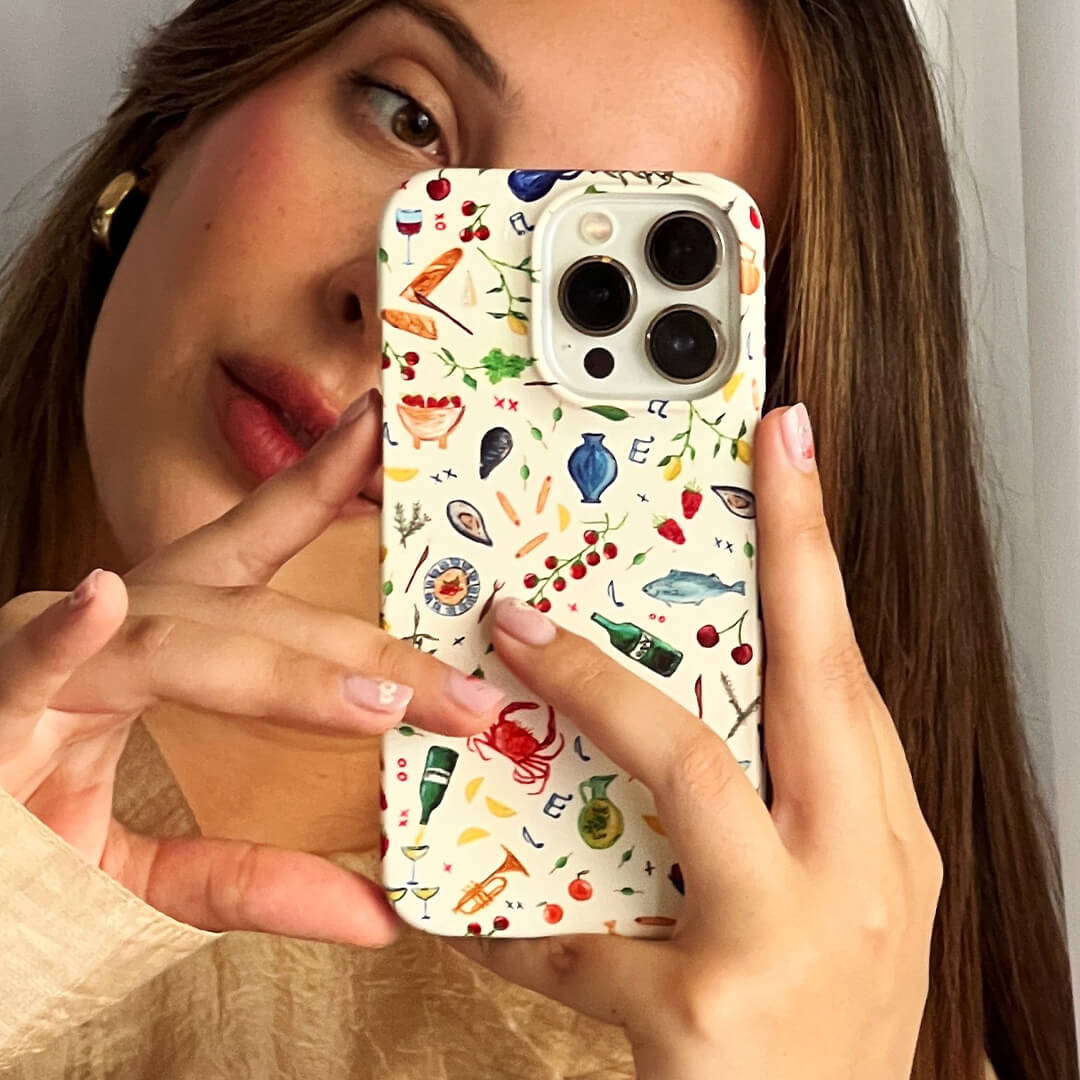 Ciao Bella Printed Phone Cases by BG. Studio - The Dairy