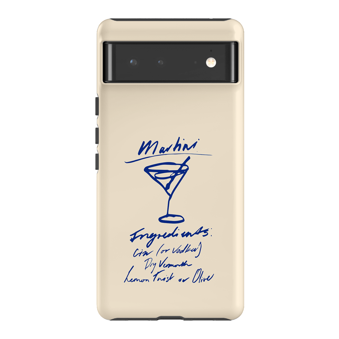 Martini Mood Cream Printed Phone Cases Google Pixel 6 / Armoured by The Dairy - The Dairy