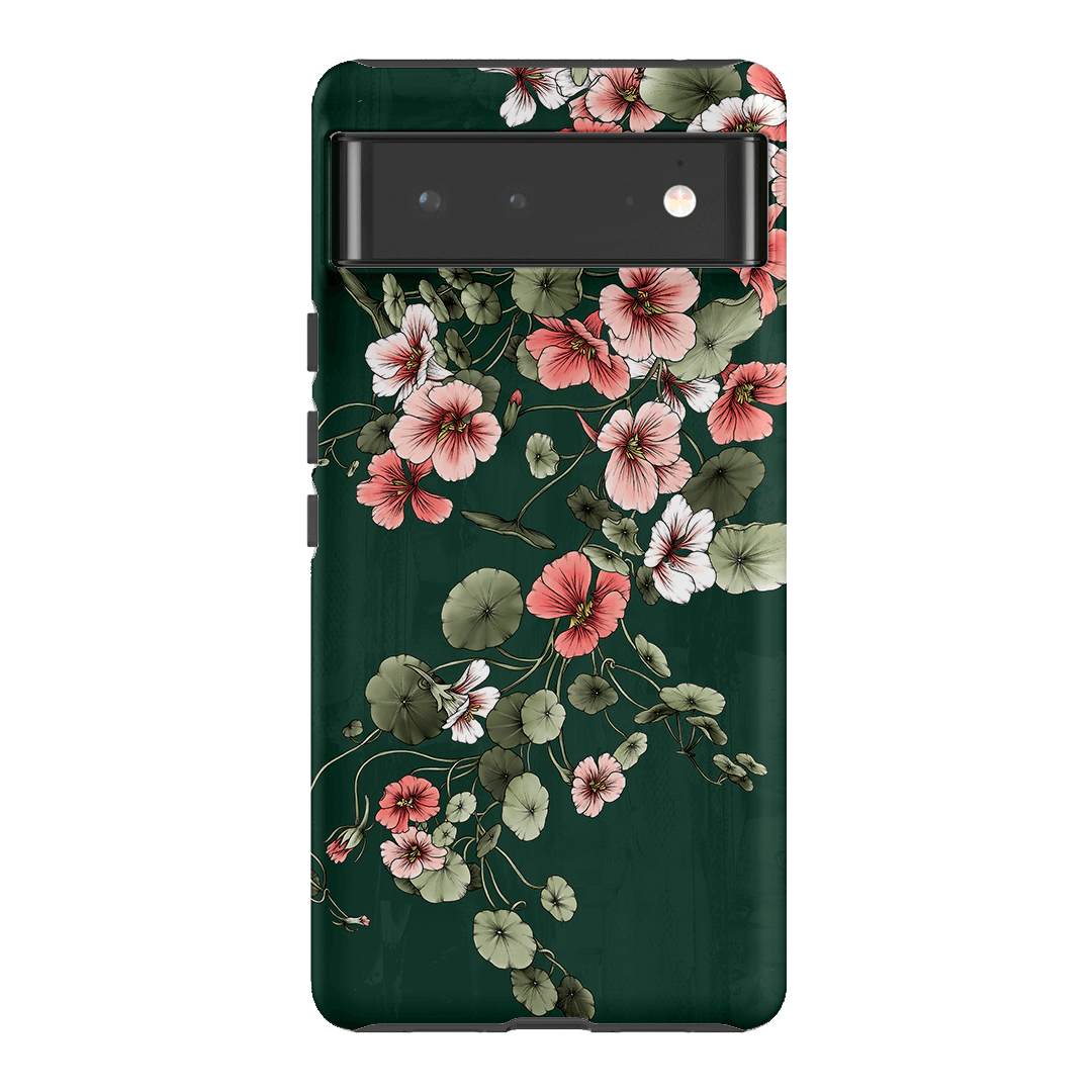 Nasturtium Printed Phone Cases Google Pixel 6 / Armoured by Typoflora - The Dairy