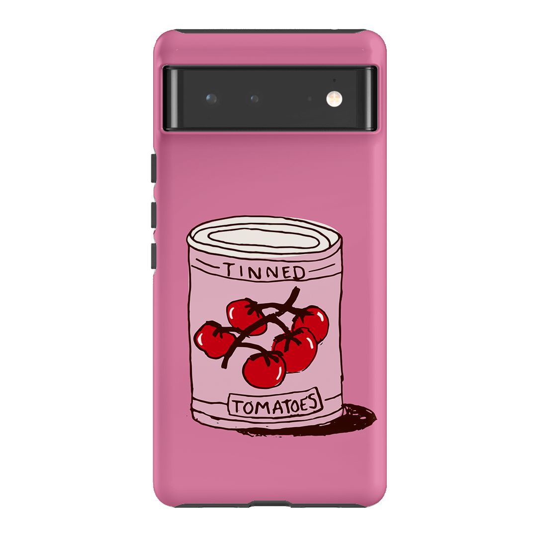 Saucy Pink Printed Phone Cases Google Pixel 6 / Armoured by The Dairy - The Dairy