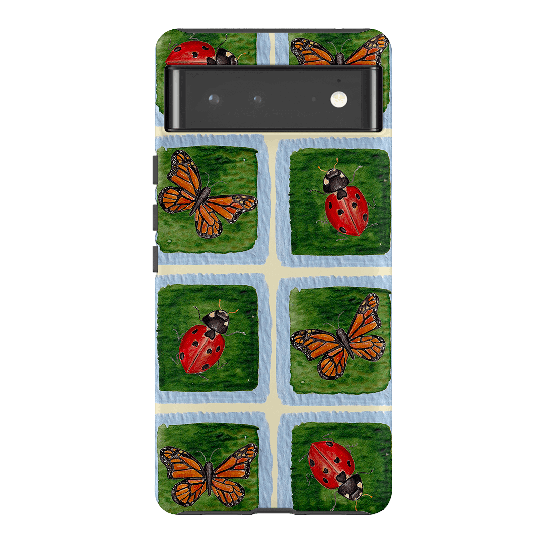 Butterflies & Ladybugs Printed Phone Cases Google Pixel 6 Pro / Armoured by BG. Studio - The Dairy