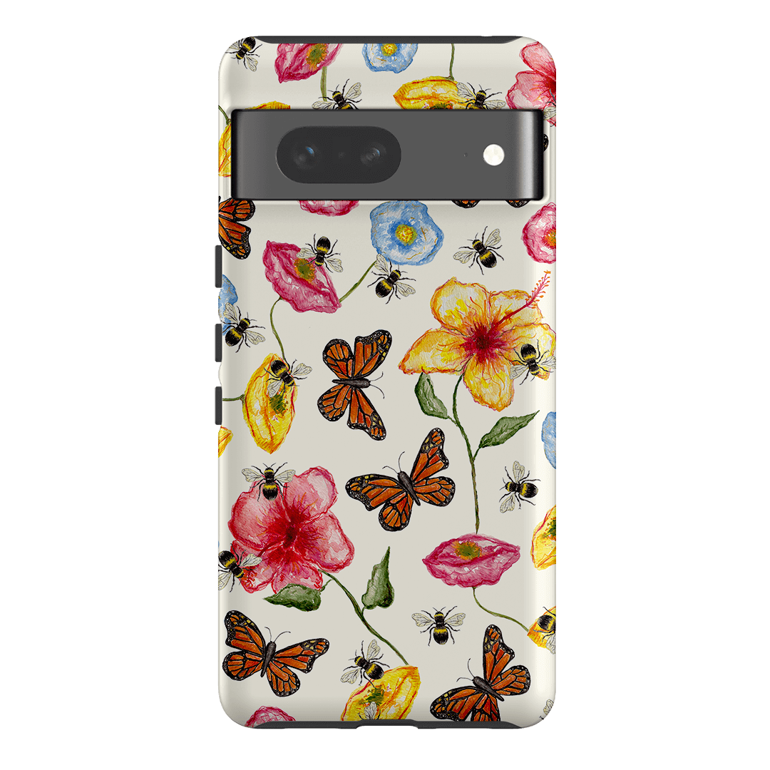 Butterflies & Bees Printed Phone Cases Google Pixel 7 / Armoured by BG. Studio - The Dairy