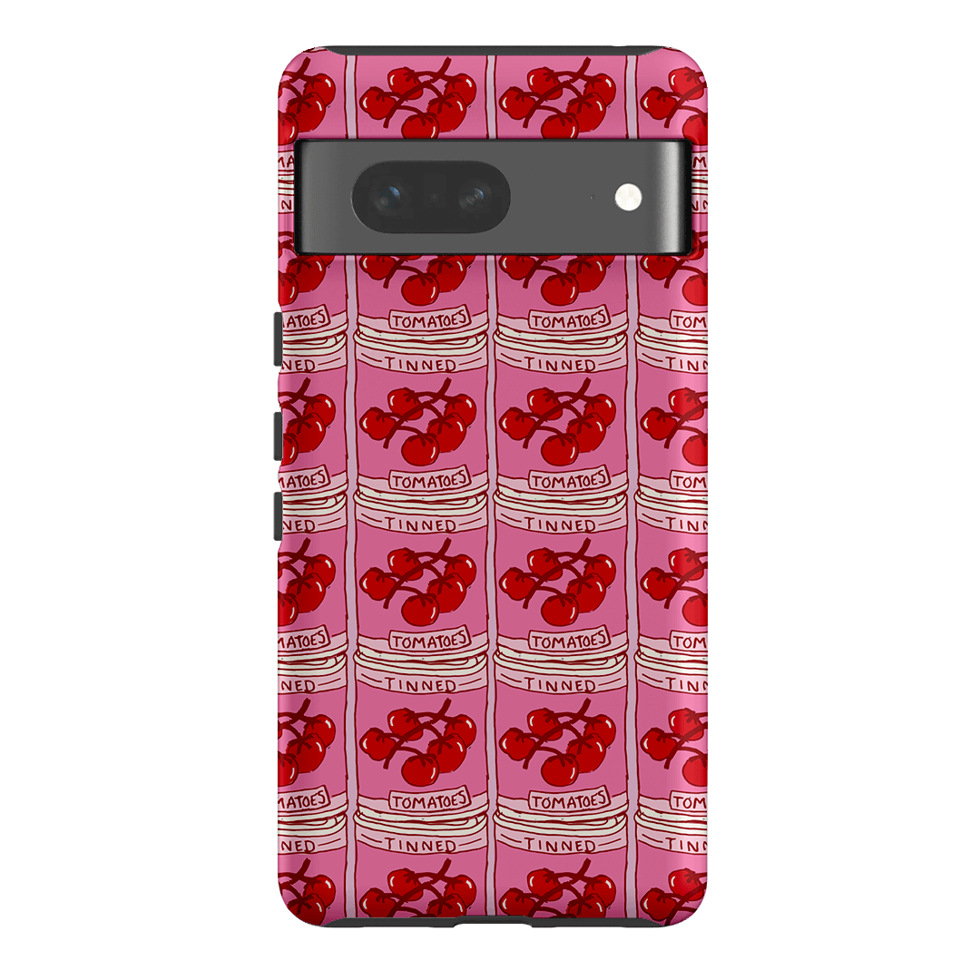 Tinned Tomatoes Printed Phone Cases Google Pixel 7 / Armoured by The Dairy - The Dairy