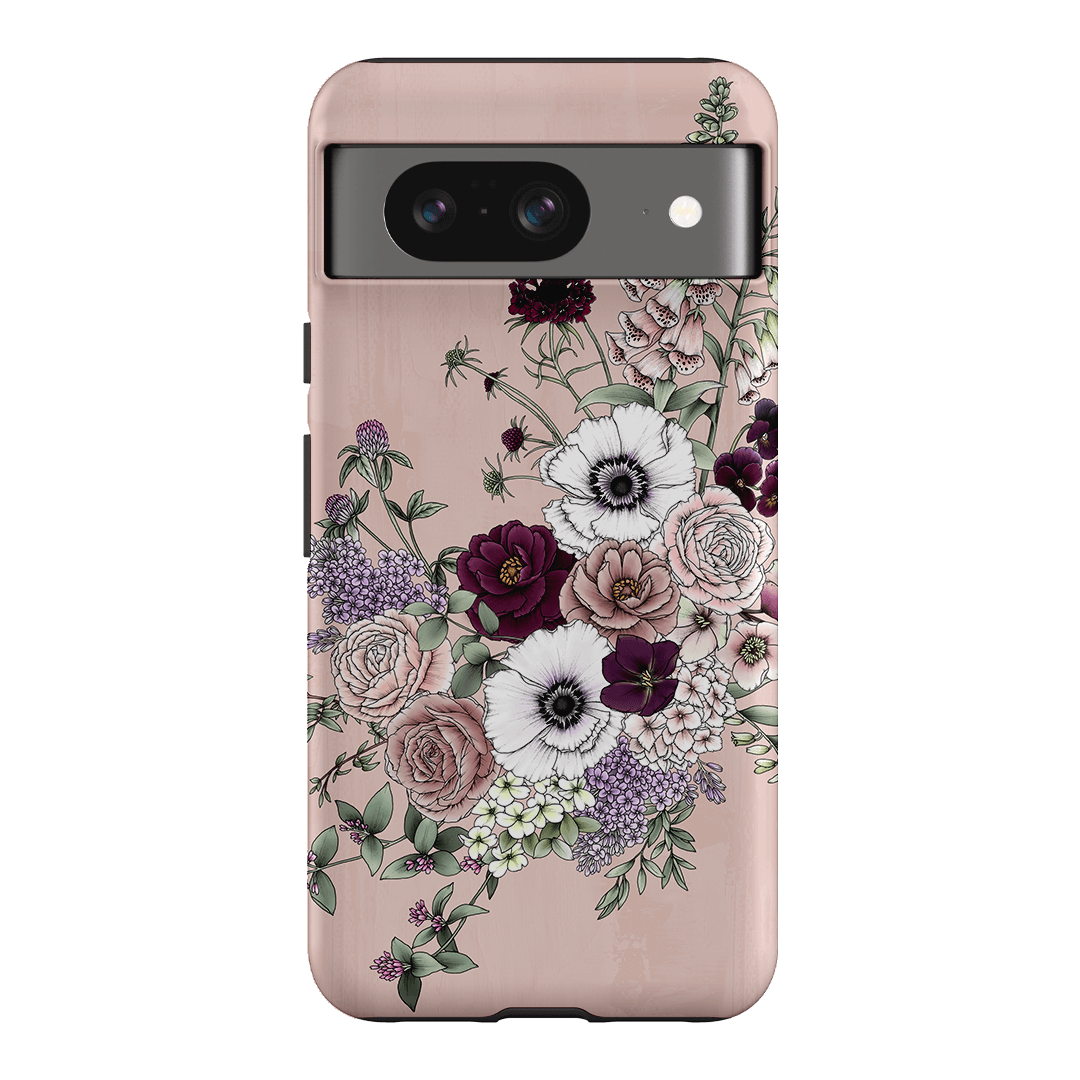 Blush Wildflowers Printed Phone Cases Google Pixel 8 / Armoured by Typoflora - The Dairy