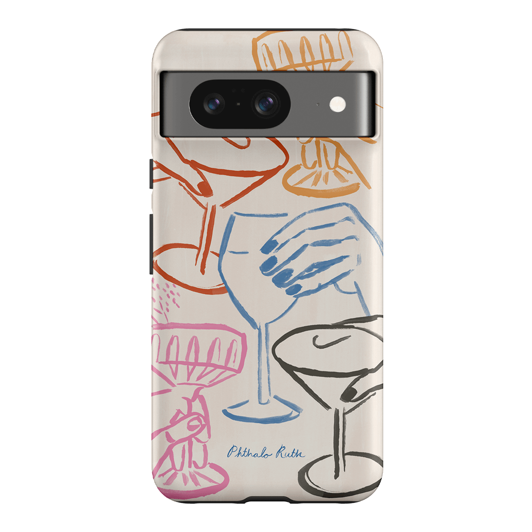 Cheers Multi Printed Phone Cases Google Pixel 8 / Armoured by Phthalo Ruth - The Dairy