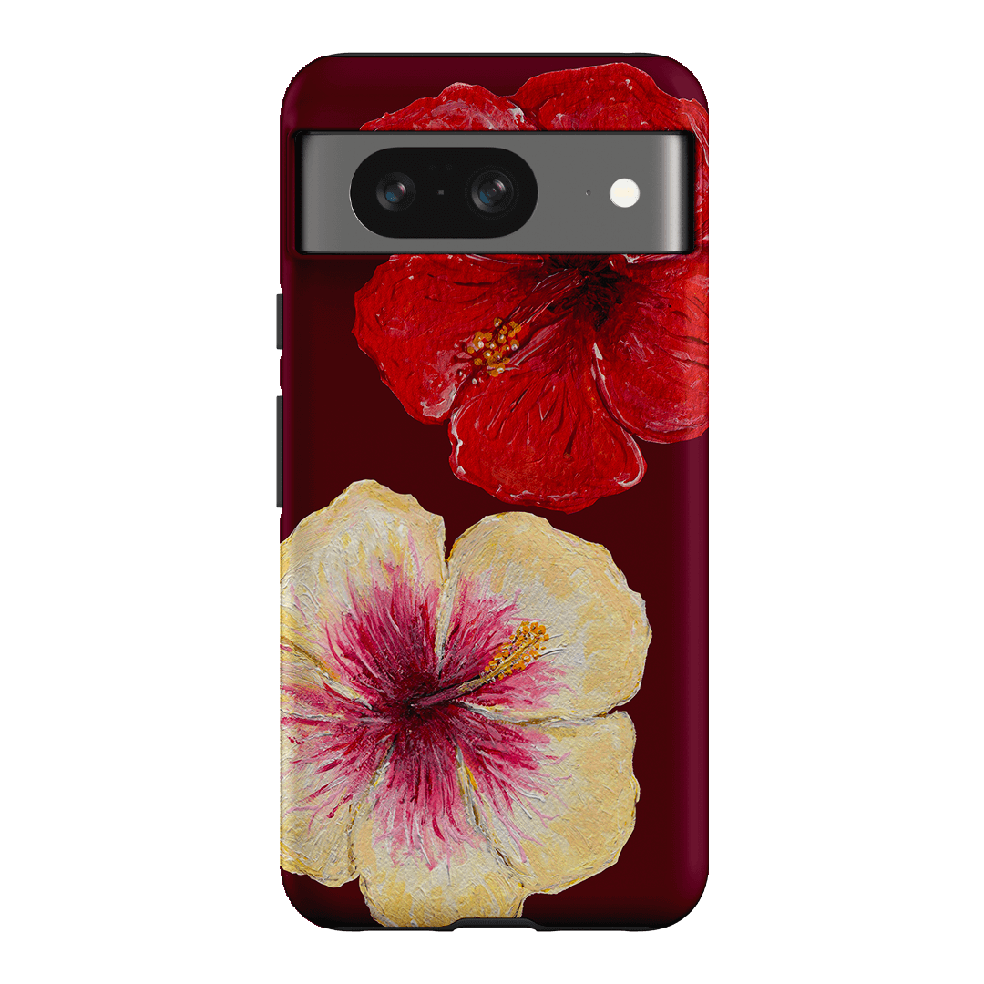 Hibiscus Flower Printed Phone Cases Google Pixel 8 / Armoured by BG. Studio - The Dairy