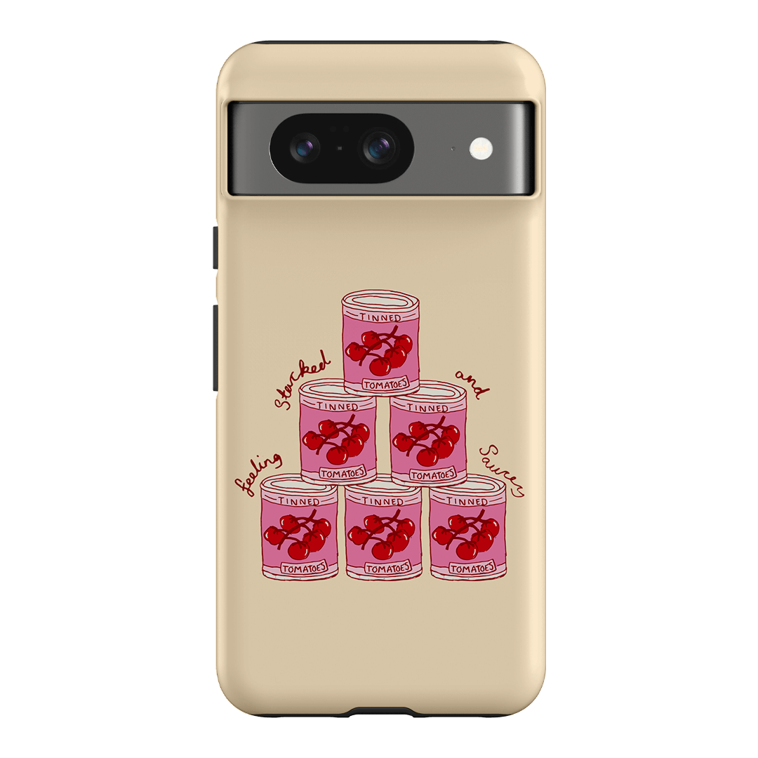 Saucy Supper Printed Phone Cases Google Pixel 8 / Armoured by The Dairy - The Dairy