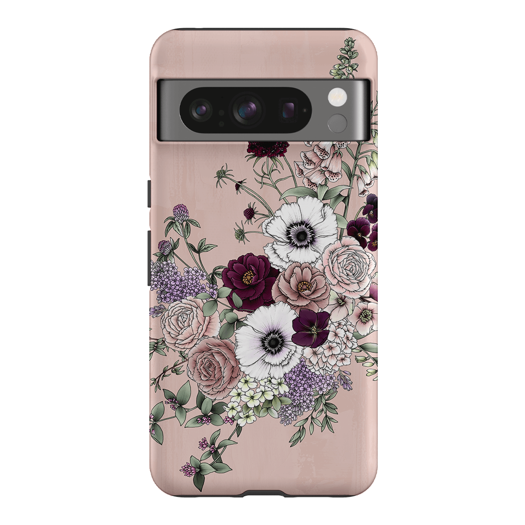 Blush Wildflowers Printed Phone Cases Google Pixel 8 Pro / Armoured by Typoflora - The Dairy