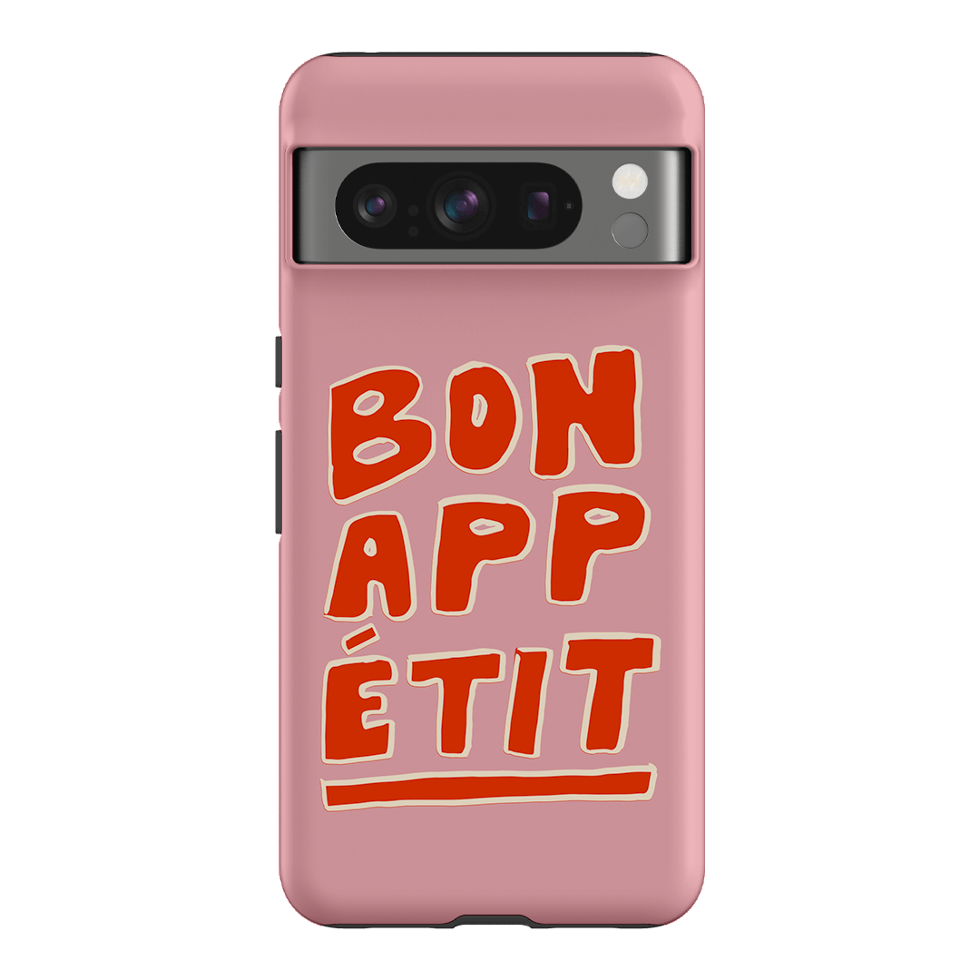 Bon Appetit Pink Printed Phone Cases Google Pixel 8 Pro / Armoured by The Dairy - The Dairy