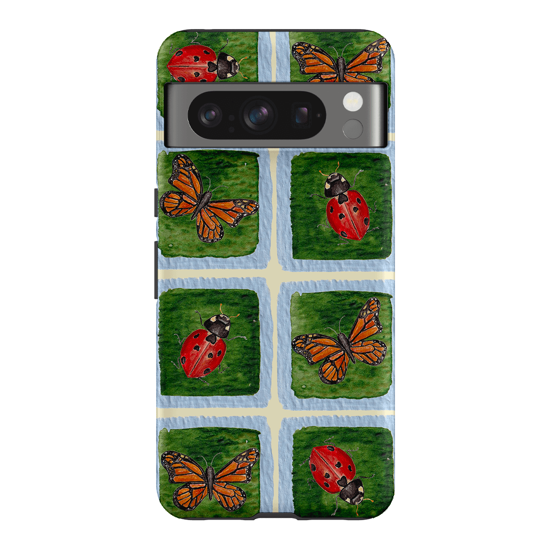 Butterflies & Ladybugs Printed Phone Cases Google Pixel 8 Pro / Armoured by BG. Studio - The Dairy