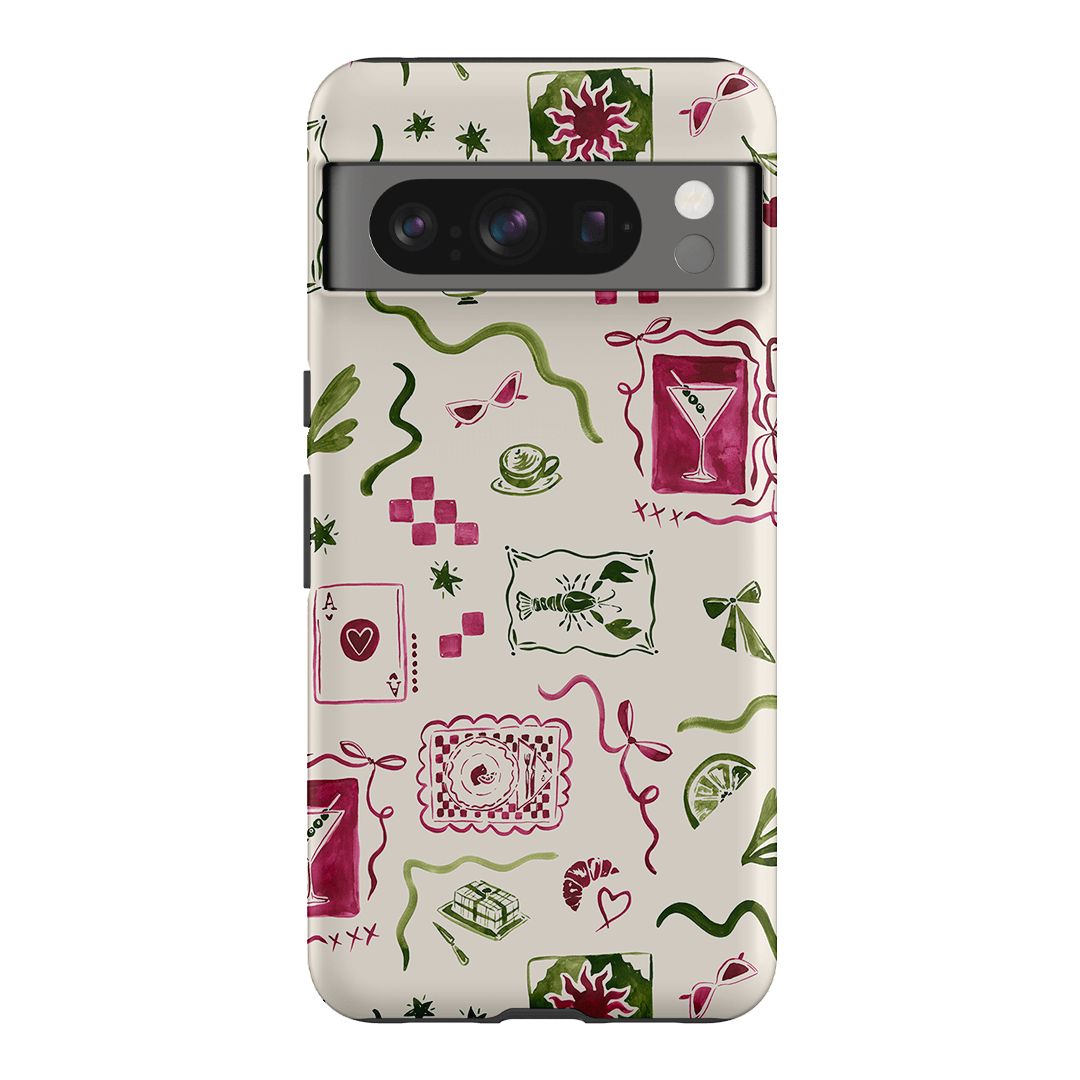 Martini Gal Printed Phone Cases Google Pixel 8 Pro / Armoured by Charlie Taylor - The Dairy