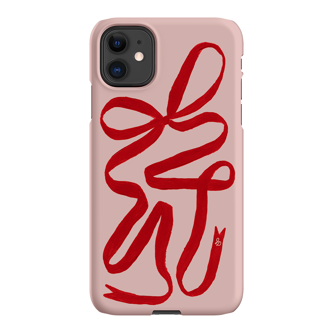 Valentine Ribbon Printed Phone Cases by Jasmine Dowling - The Dairy