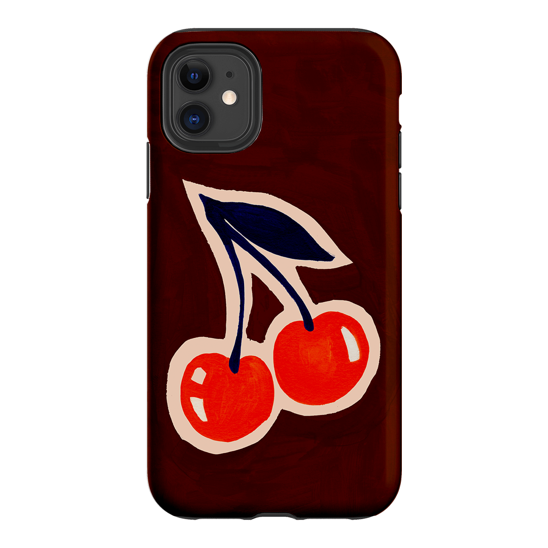 Cherries Printed Phone Cases iPhone 11 / Armoured by Studio Bon - The Dairy