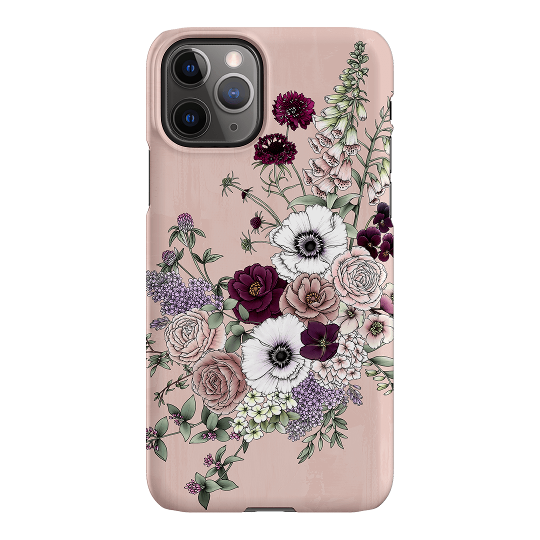 Blush Wildflowers Printed Phone Cases iPhone 11 Pro / Snap by Typoflora - The Dairy