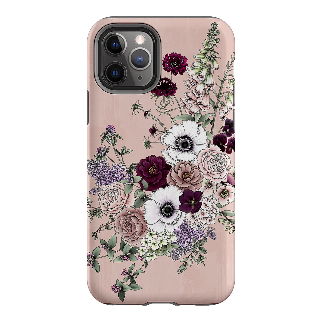 Blush Wildflowers Printed Phone Cases iPhone 11 Pro / Armoured by Typoflora - The Dairy