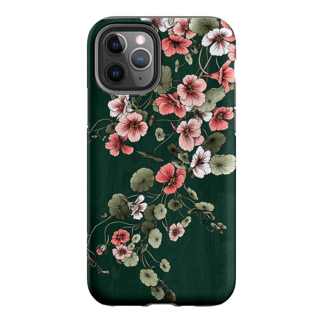 Nasturtium Printed Phone Cases iPhone 11 Pro / Armoured by Typoflora - The Dairy