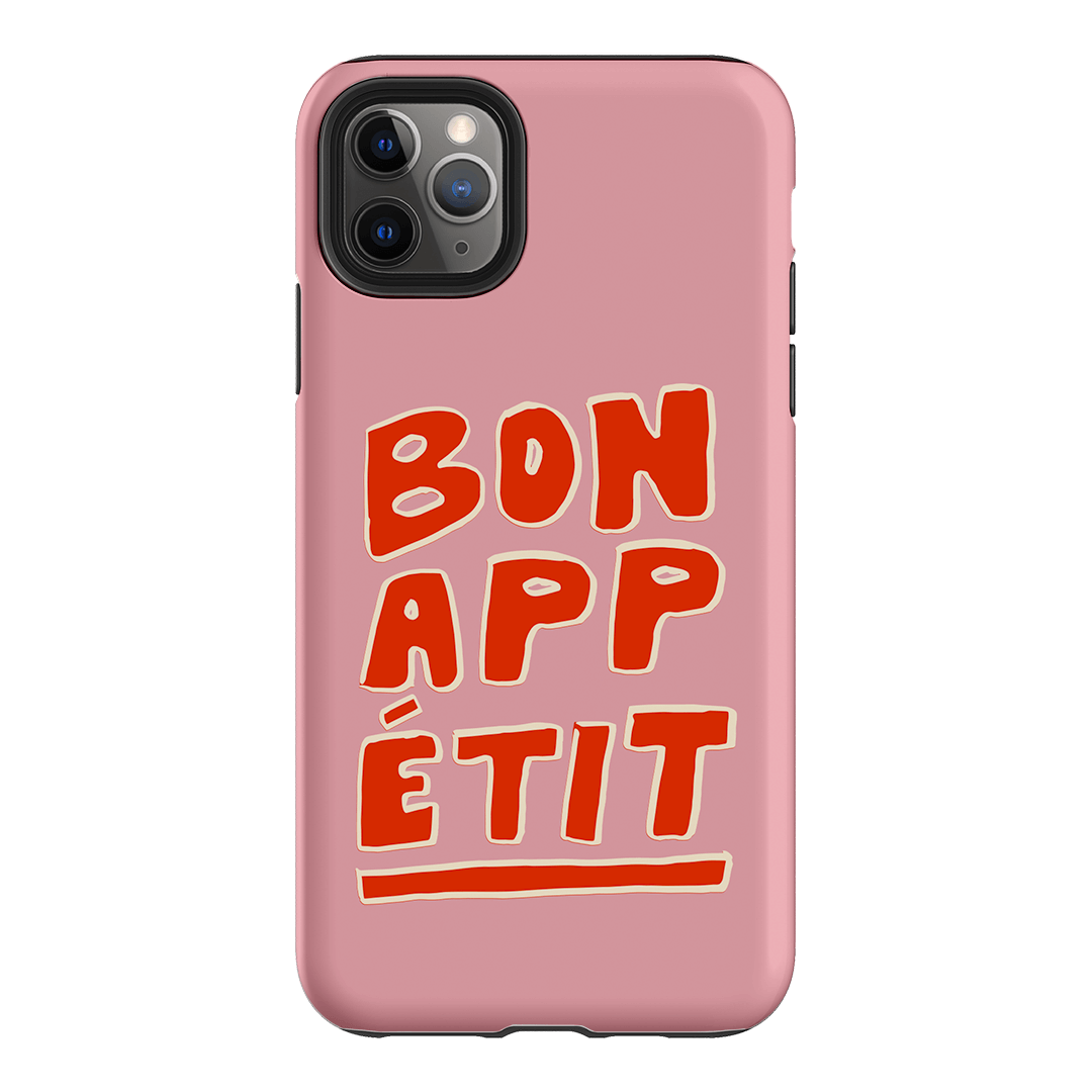 Bon Appetit Pink Printed Phone Cases iPhone 11 Pro Max / Armoured by The Dairy - The Dairy