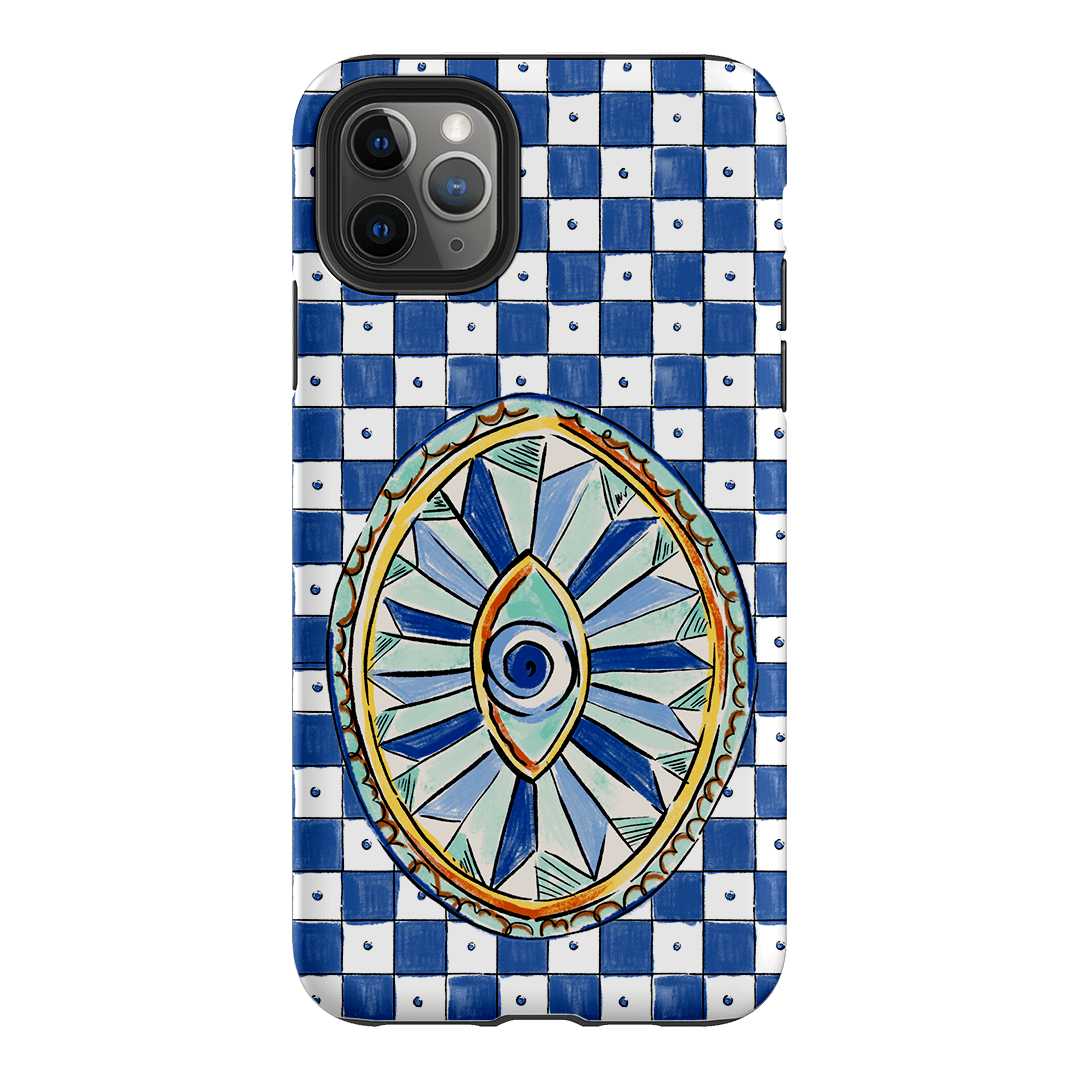 Evil Eye Printed Phone Cases iPhone 11 Pro Max / Armoured by Fenton & Fenton - The Dairy