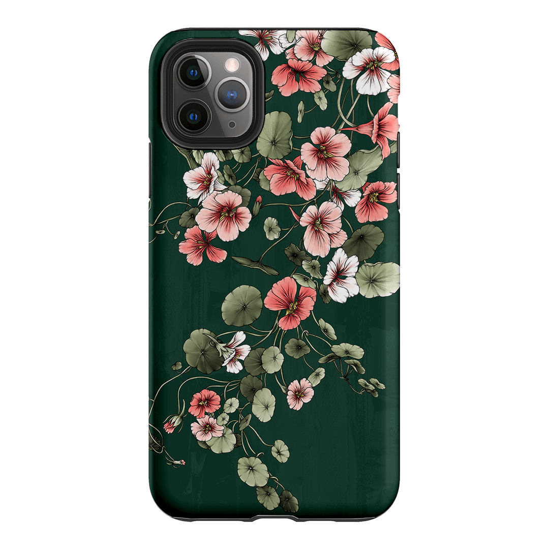 Nasturtium Printed Phone Cases iPhone 11 Pro Max / Armoured by Typoflora - The Dairy