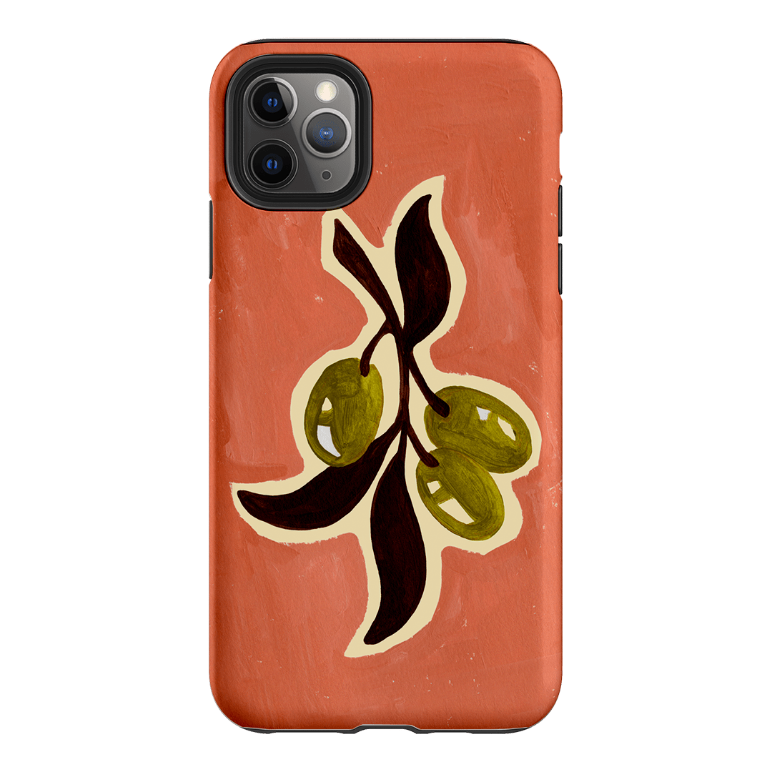 Olives Printed Phone Cases iPhone 11 Pro Max / Armoured by Studio Bon - The Dairy