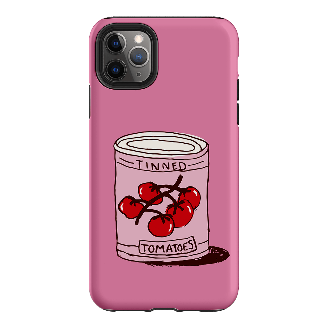 Saucy Pink Printed Phone Cases iPhone 11 Pro Max / Armoured by The Dairy - The Dairy