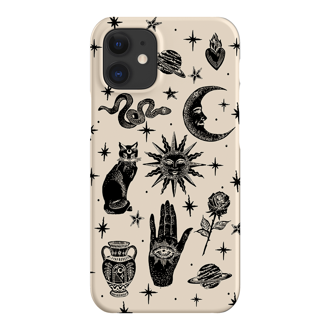 Astro Flash Beige Printed Phone Cases by Veronica Tucker - The Dairy