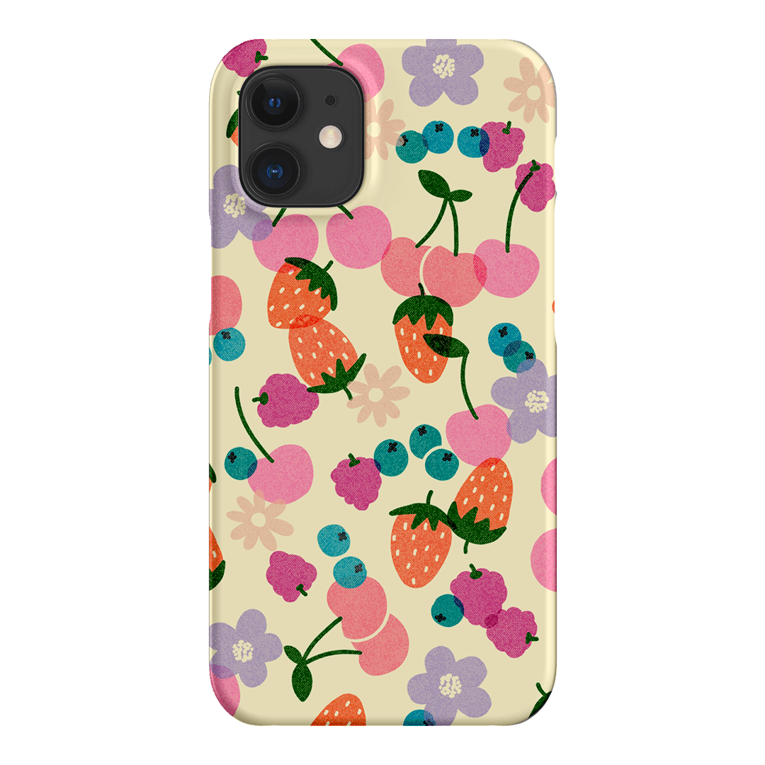 Fruitbowl Printed Phone Cases iPhone 12 / Snap by Amy Gibbs - The Dairy