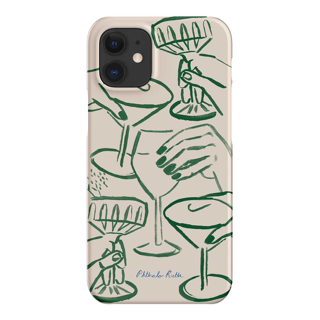 Cheers Printed Phone Cases iPhone 12 Mini / Snap by Phthalo Ruth - The Dairy