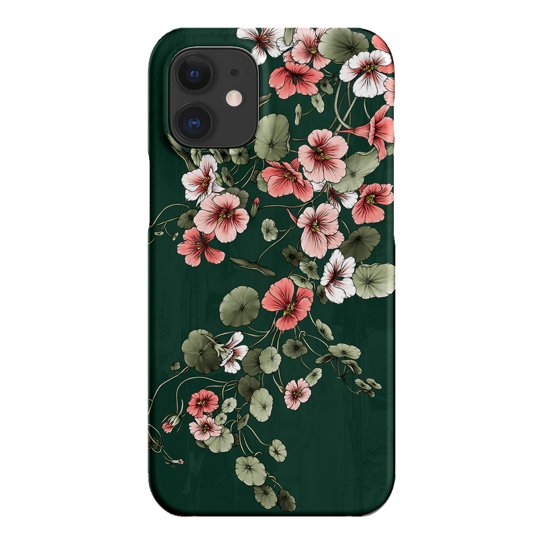 Nasturtium Printed Phone Cases iPhone 12 Mini / Snap by Typoflora - The Dairy