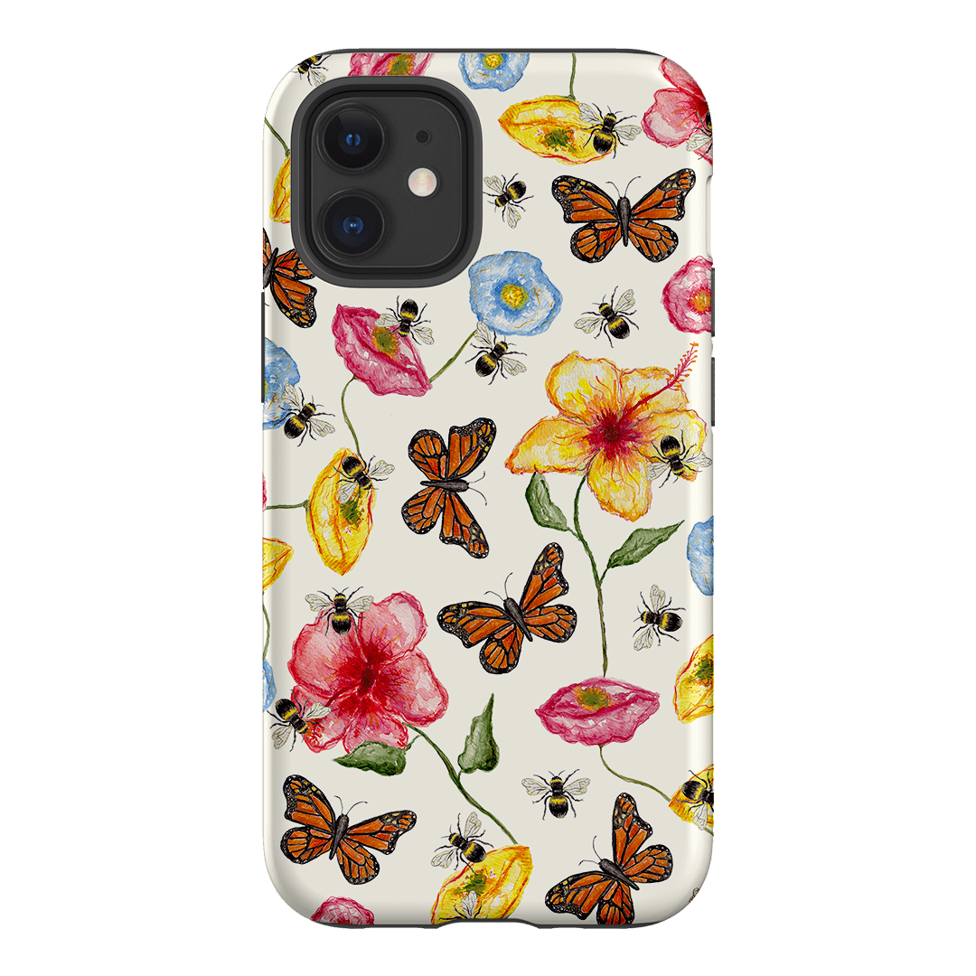 Butterflies & Bees Printed Phone Cases iPhone 12 Mini / Armoured by BG. Studio - The Dairy