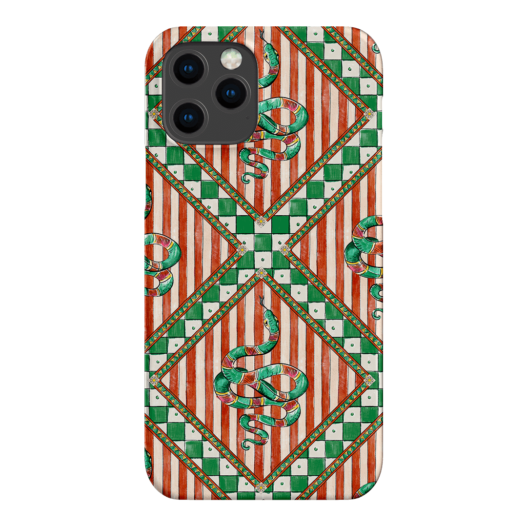 Serpent Printed Phone Cases iPhone 12 Pro / Snap by Fenton & Fenton - The Dairy