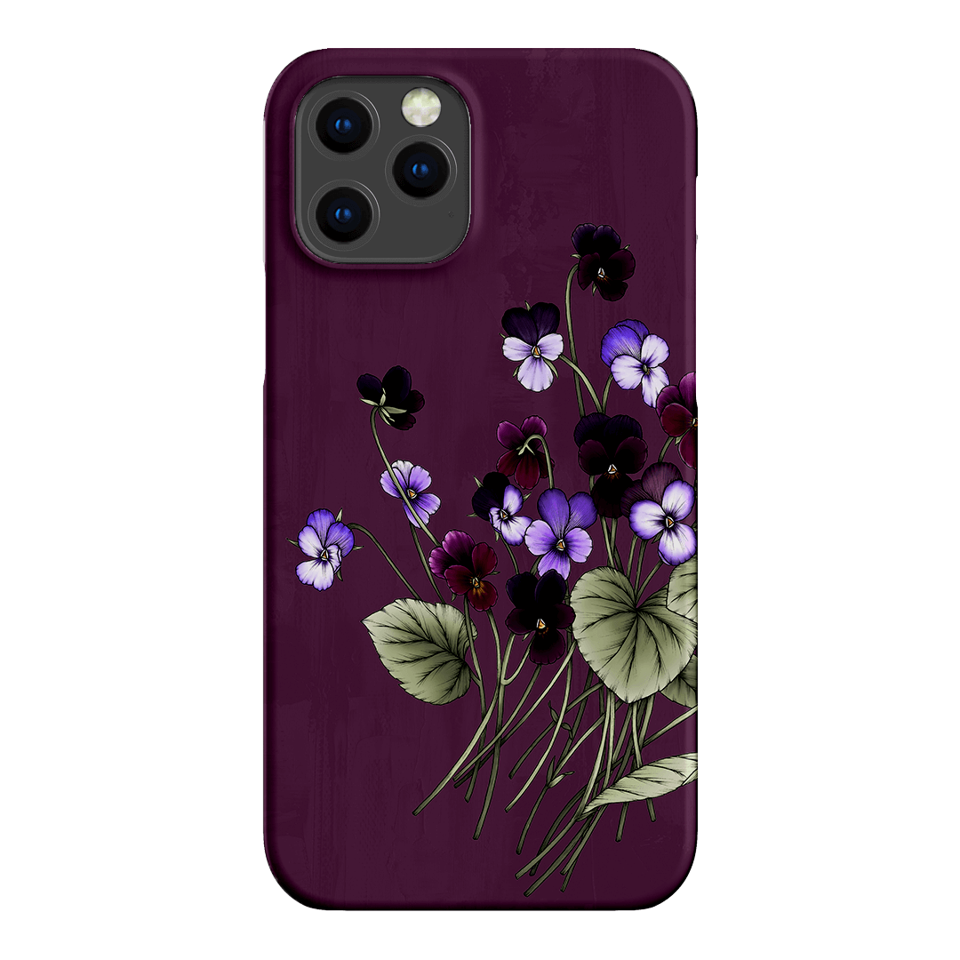 Viola Printed Phone Cases iPhone 12 Pro / Snap by Typoflora - The Dairy