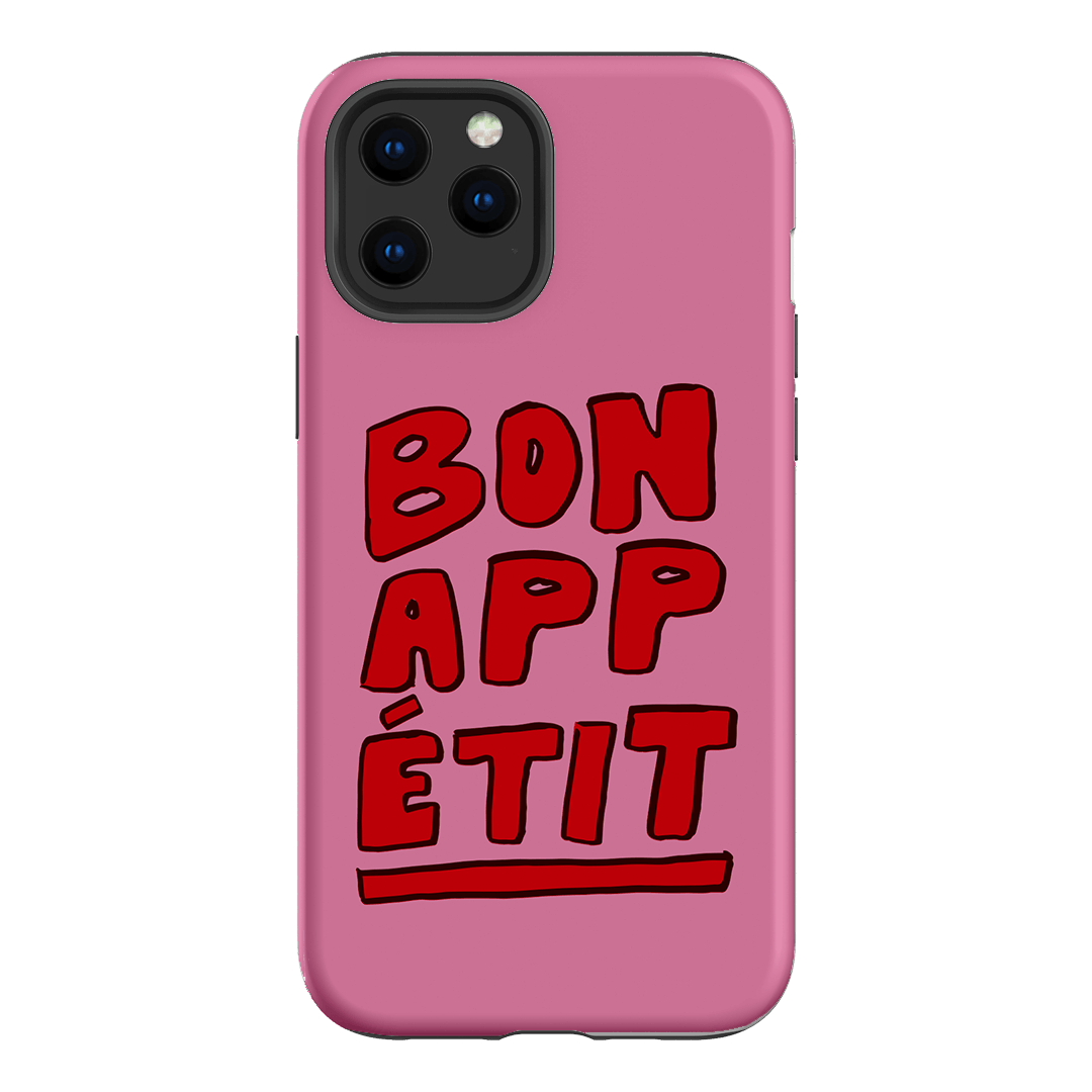 Bon Appetit Red Printed Phone Cases iPhone 12 Pro / Armoured by The Dairy - The Dairy