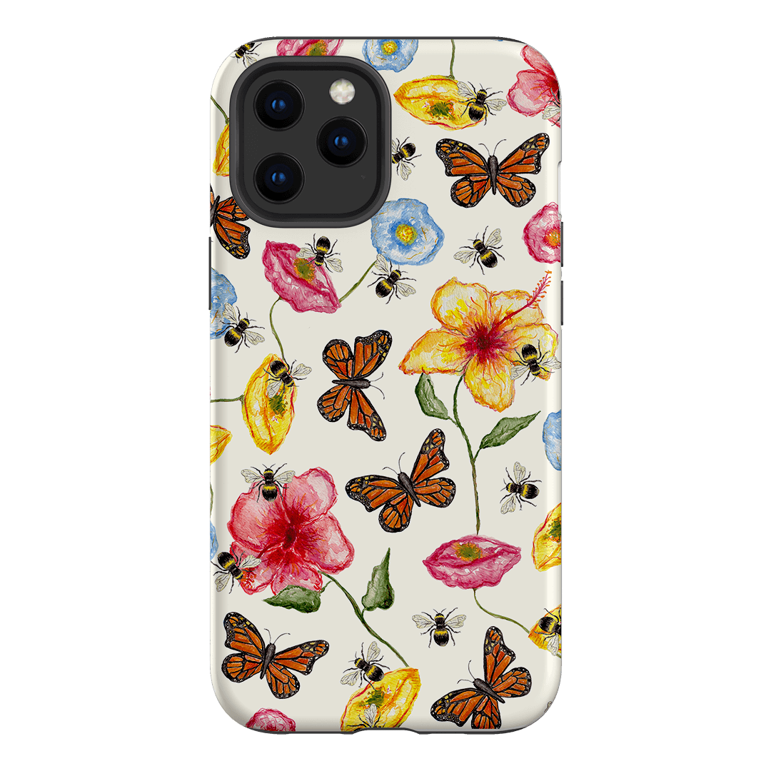 Butterflies & Bees Printed Phone Cases iPhone 12 Pro / Armoured by BG. Studio - The Dairy