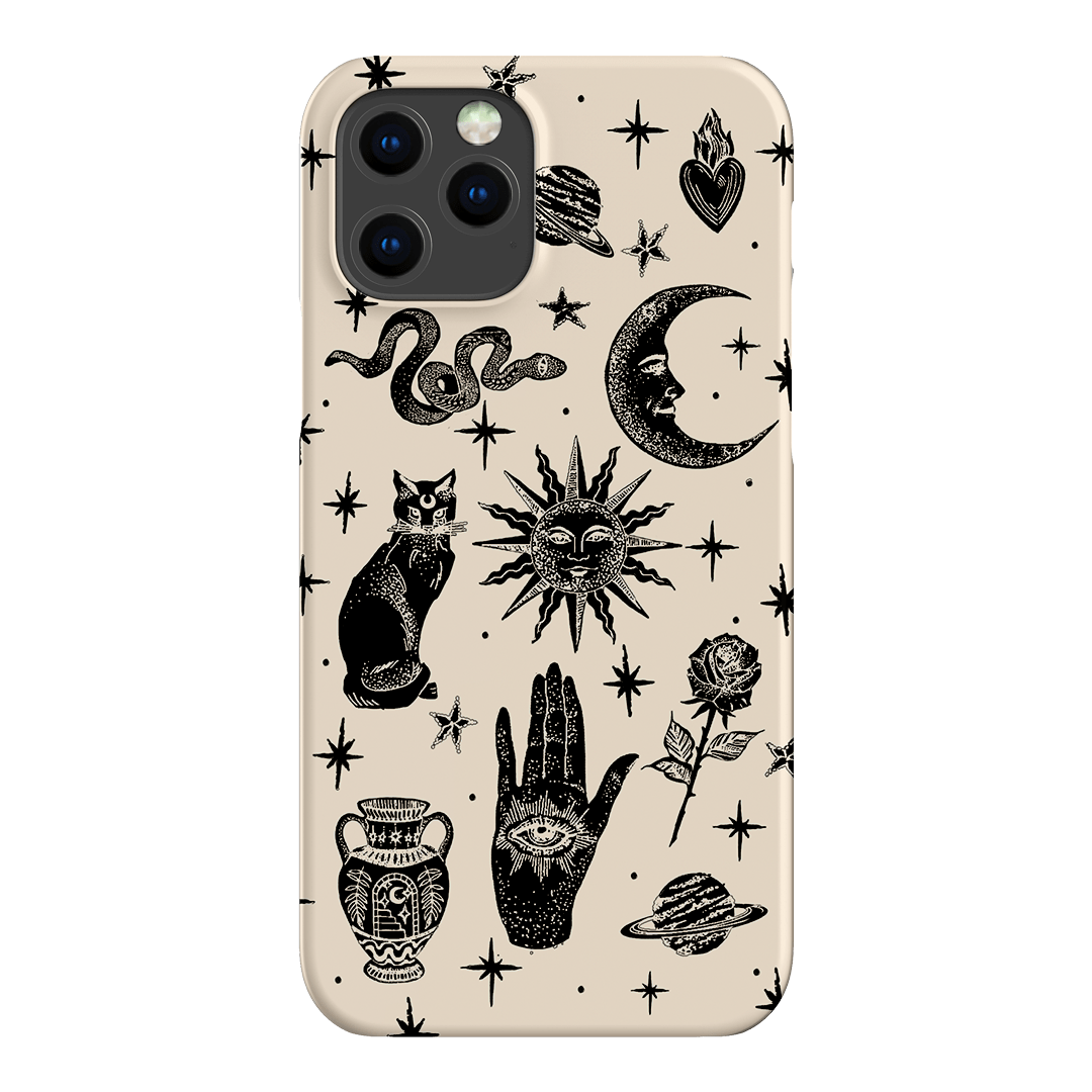 Astro Flash Beige Printed Phone Cases by Veronica Tucker - The Dairy