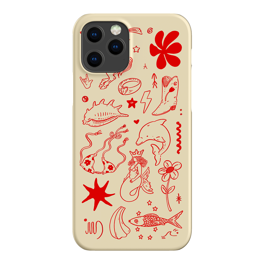 Spiced Cowboy Cream Printed Phone Cases iPhone 12 Pro Max / Snap by Easty Beasty - The Dairy