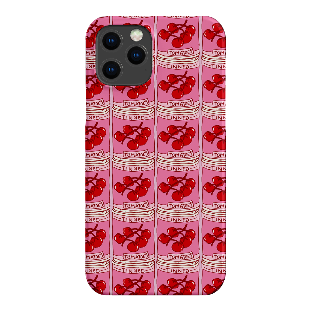 Tinned Tomatoes Printed Phone Cases iPhone 12 Pro Max / Snap by The Dairy - The Dairy