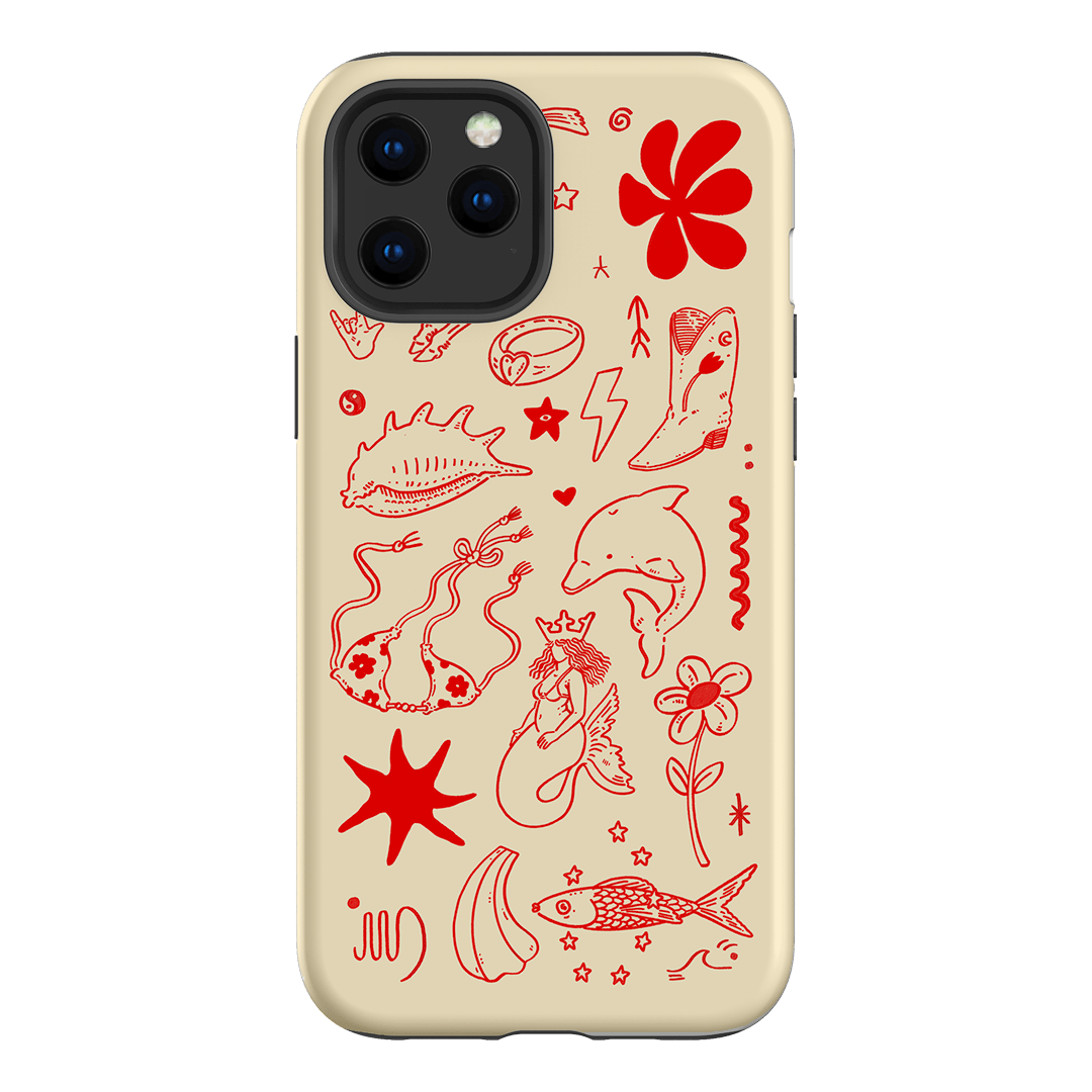 Spiced Cowboy Cream Printed Phone Cases iPhone 12 Pro Max / Armoured by Easty Beasty - The Dairy